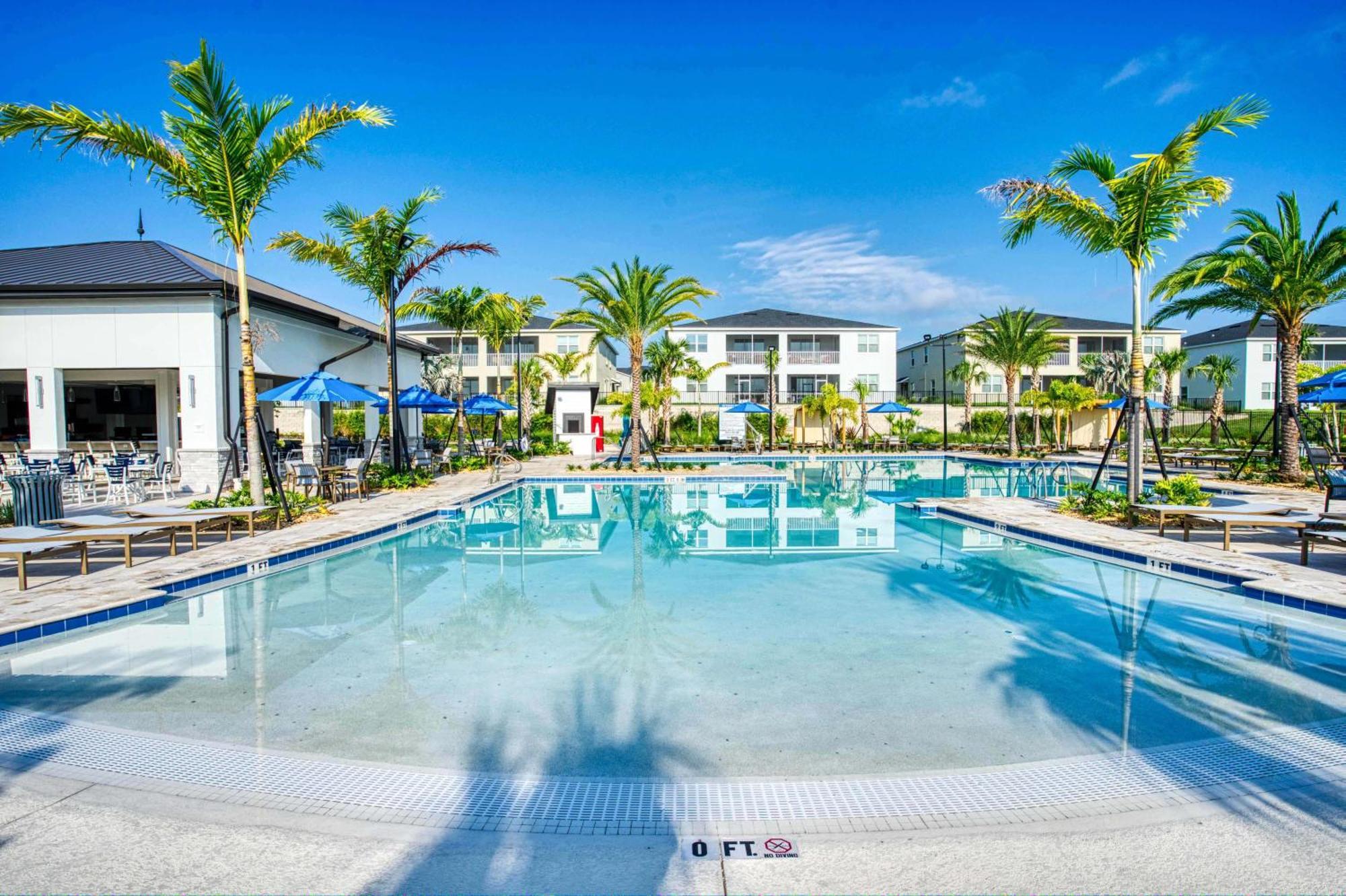 Contemporary Home W Private Pool& Spa Davenport Exteriör bild